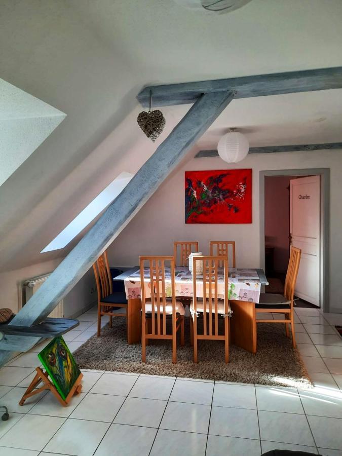 Appartement Spacieux A Ingersheim Avec Vue Sur Jardin 100 M² Luaran gambar